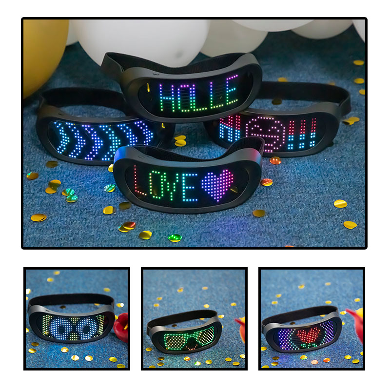 led glasses